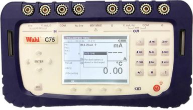C75 Documenting Multifunction Thermocouple, RTD Temperature and Process Signal Calibrator