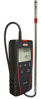 New VT-115S Hot-Wire Thermo-Anemometer with 90° Bend Telescopic Probe